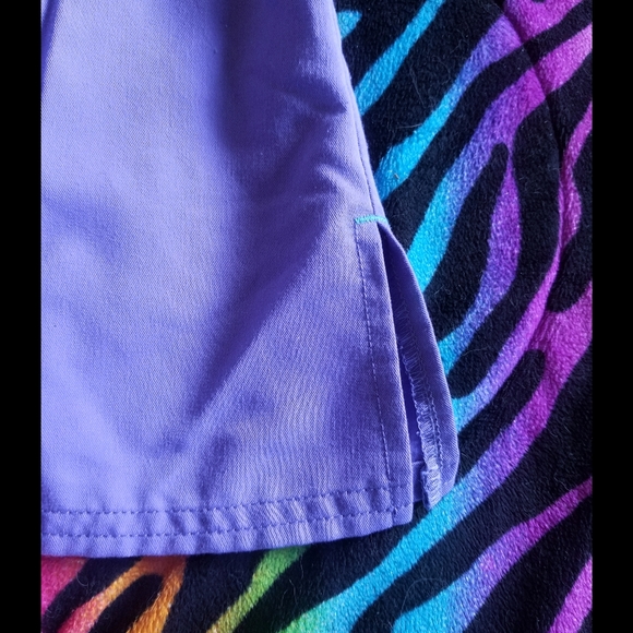 💜*4/$15* Womens Scrubstar Scrub Top Nurse Nursing Medical - Picture 6 of 7